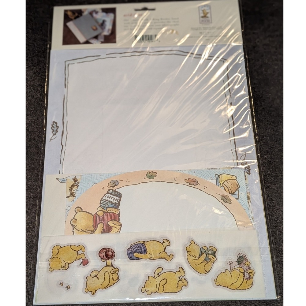Classic Pooh & Friends Scrapbook Page Kit Michel & Company Everyday Theme New